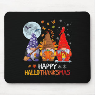 Alfombrilla De Ratón Feliz Día de Acción de Gracias Hallothanksmas Hall