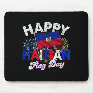 Alfombrilla De Ratón Feliz Día de la Bandera Haitiana Orgullo Haití 180