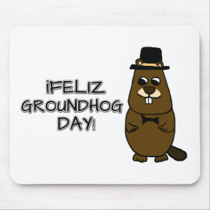 Alfombrilla De Ratón ¡Feliz Día de la Groundhog!