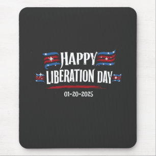 Alfombrilla De Ratón Feliz Día de la Liberación 2025 Trump América