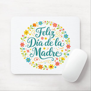 Alfombrilla De Ratón Feliz Dia De La Madre Caligrafía del Día de la Mad