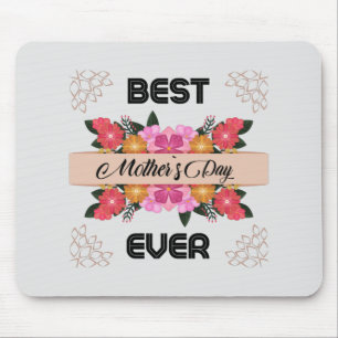 Alfombrilla De Ratón Feliz Día de la Madre con amor