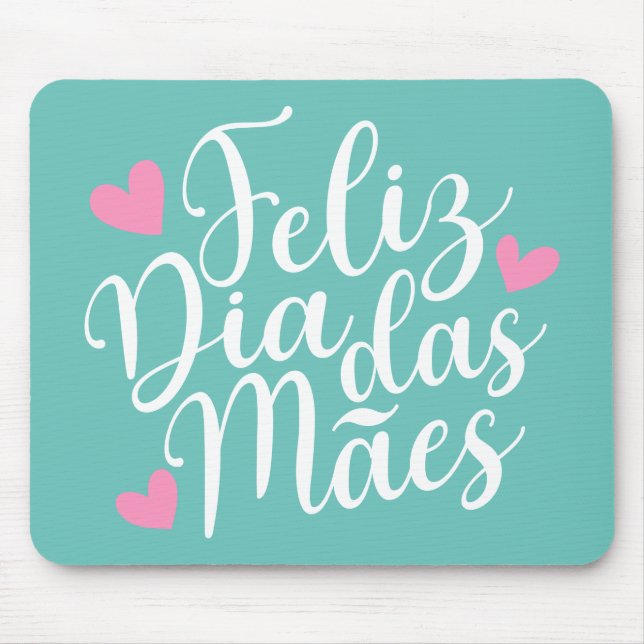 Alfombrilla De Ratón Feliz Día de la Madre | Mousepad (Frente)