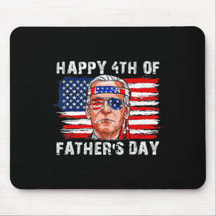 Alfombrilla De Ratón Feliz Día de los Padres Gracioso Joe Biden Indepen