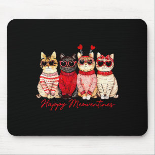 Alfombrilla De Ratón Feliz día de Meowentines Regalo divertido Día de S