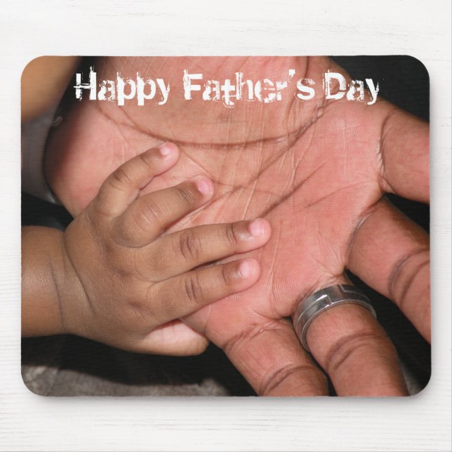 Alfombrilla De Ratón Feliz Día del Padre Mousepad (Frente)