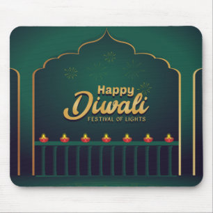 Alfombrilla De Ratón Feliz Diwali