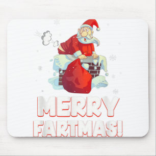 Alfombrilla De Ratón Feliz fartmas santa claus navidades de pelo