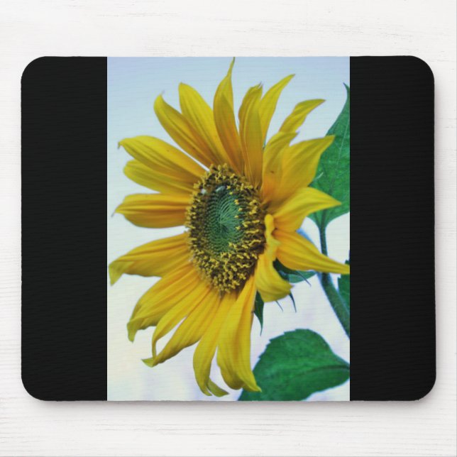 Alfombrilla De Ratón Feliz girasol (Frente)