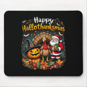 Alfombrilla De Ratón Feliz Hallothanksmas Día de Acción de Gracias Hall