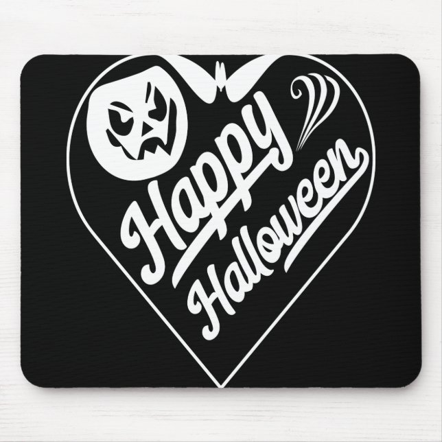 Alfombrilla De Ratón Feliz Halloween (Frente)