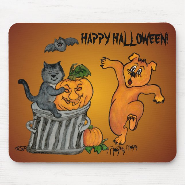 Alfombrilla De Ratón ¡Feliz Halloween! 5 (Frente)