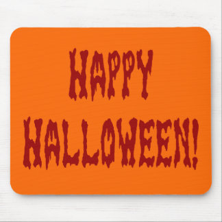 Alfombrilla De Ratón Feliz Halloween Gore Textos