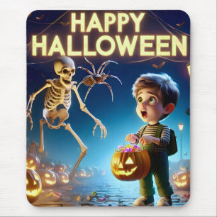 Alfombrilla De Ratón ~ Feliz Halloween ~ Mousepad