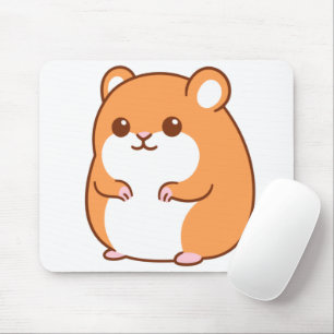 Alfombrilla De Ratón Feliz Hamster Mousepad