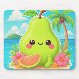 ALFOMBRILLA DE RATÓN FELIZ KAWAII HAWAI 