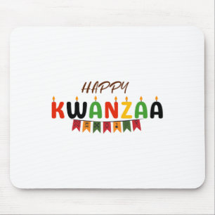 Alfombrilla De Ratón Feliz Kwanzaa - 7 Principios De Kwanzaa Tees