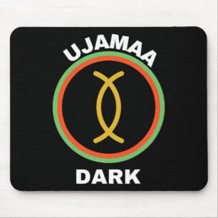 Alfombrilla De Ratón Feliz Kwanzaa Kinara-ujamaa Principios De Kwanzaa