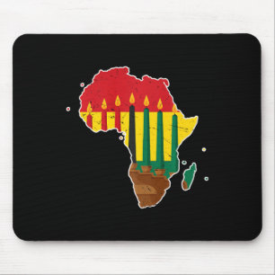 Alfombrilla De Ratón Feliz Kwanzaa Siete principios a los que se enfren