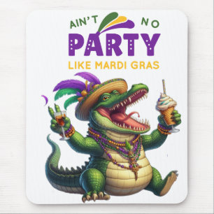 Alfombrilla De Ratón Feliz Mardi Gras