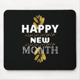 Alfombrilla De Ratón feliz mes nuevo