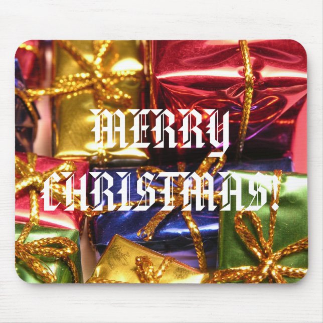 ALFOMBRILLA DE RATÓN FELIZ NAVIDAD! (Frente)