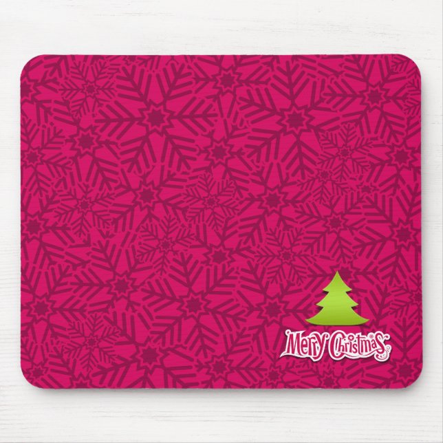Alfombrilla De Ratón Feliz Navidad 59 Mousepad (Frente)