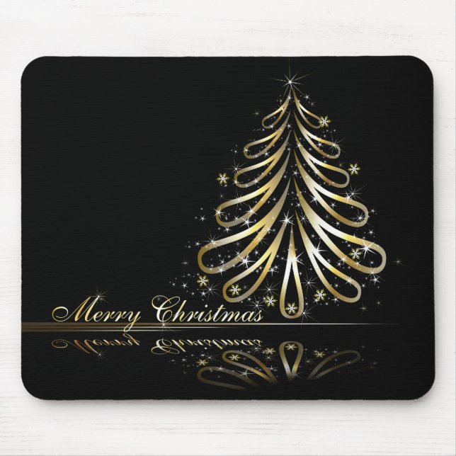 Alfombrilla De Ratón Feliz Navidad 75 Mousepad (Frente)