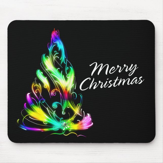 Alfombrilla De Ratón Feliz Navidad 9 Mousepad (Frente)