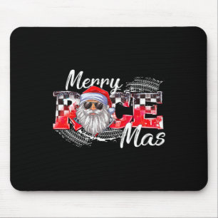 Alfombrilla De Ratón Feliz Navidad Carro de Navidad Carreras Papá Noel