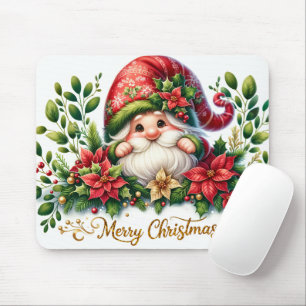 Alfombrilla De Ratón Feliz Navidad Gnome