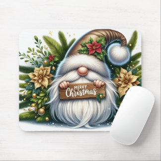 Alfombrilla De Ratón Feliz Navidad Gnome