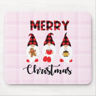 Alfombrilla De Ratón Feliz Navidad - Gnomes de escúfalo