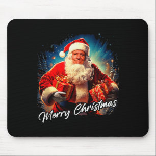 Alfombrilla De Ratón Feliz Navidad – Presidente Trump Santa Divertido G