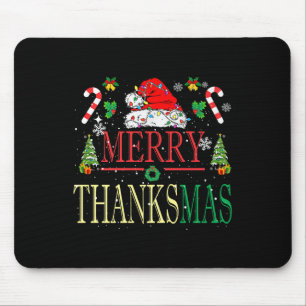 Alfombrilla De Ratón Feliz Navidad Santa Hat Hombres Familia Ki