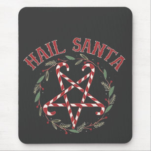 Alfombrilla De Ratón Feliz Navidad Satanás Krampus Navidad Dulce del Di
