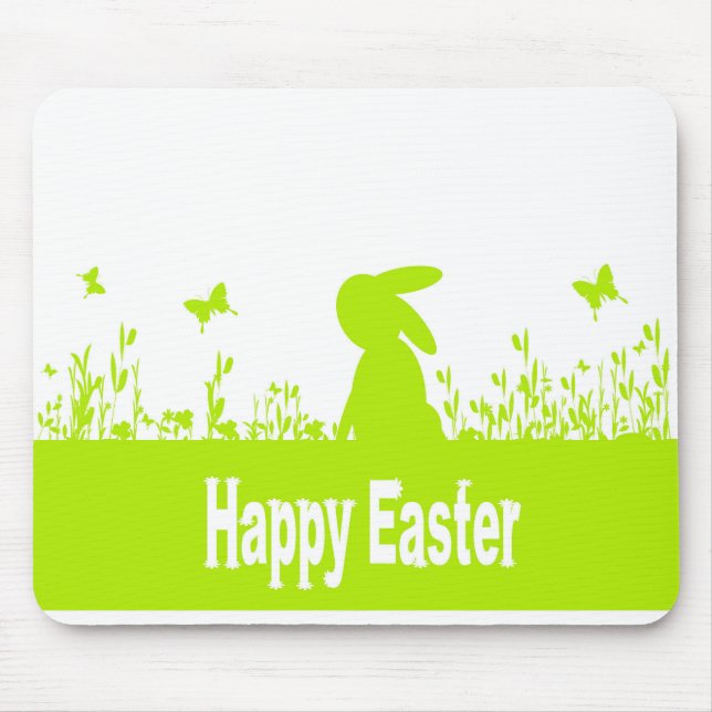 Alfombrilla De Ratón Feliz Pascua (Frente)