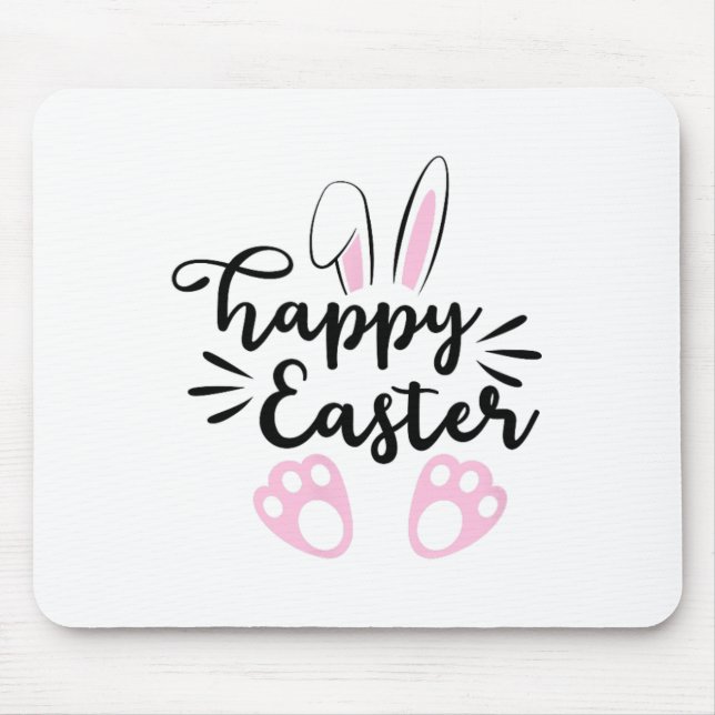Alfombrilla De Ratón Feliz Pascua (Frente)