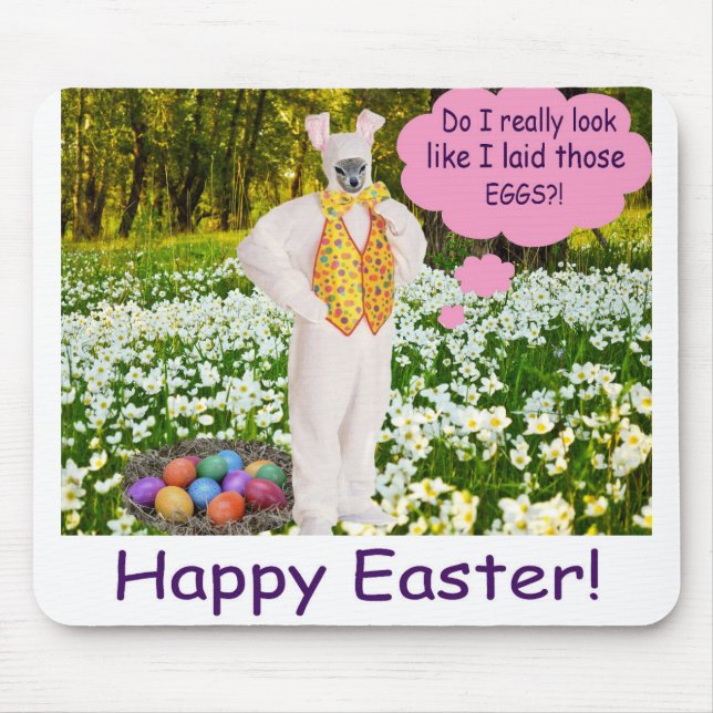 alfombrilla de ratón. Feliz Pascua. (Frente)