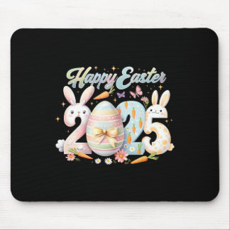 Alfombrilla De Ratón Feliz Pascua 2025 Conejo Conejo Conejo Conejo Face