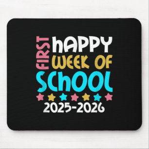 Alfombrilla De Ratón Feliz Primera Semana De Clases 2025 2026 Chicas De