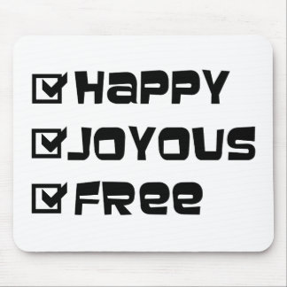 Alfombrilla De Ratón Feliz regocijo gratis