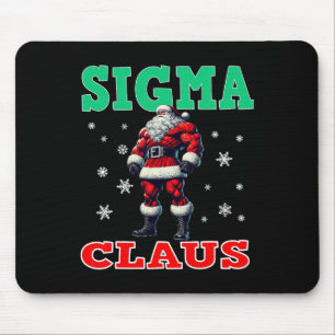Alfombrilla De Ratón Feliz Rizzmas Sigmas Claus Niños Graciosos Feliz C
