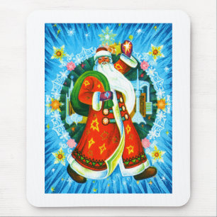 Alfombrilla De Ratón Feliz Santa