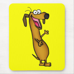 Alfombrilla De Ratón Feliz Weenie Mousepad