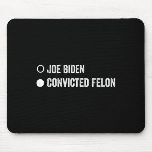 Alfombrilla De Ratón Felon Funny Pro Trump 2024