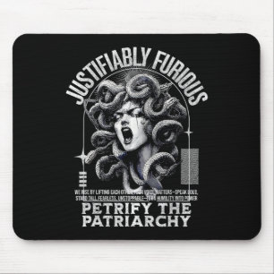 Alfombrilla De Ratón Feminis de mitología griega Medusa justificadament
