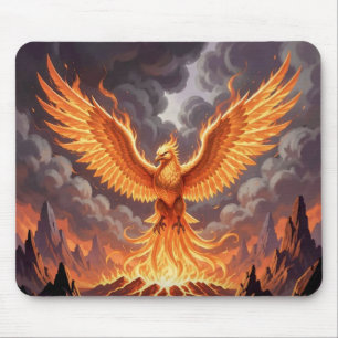 Alfombrilla De Ratón Fénix Majestuosa