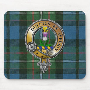 Alfombrilla De Ratón Ferguson Tartan & Badge