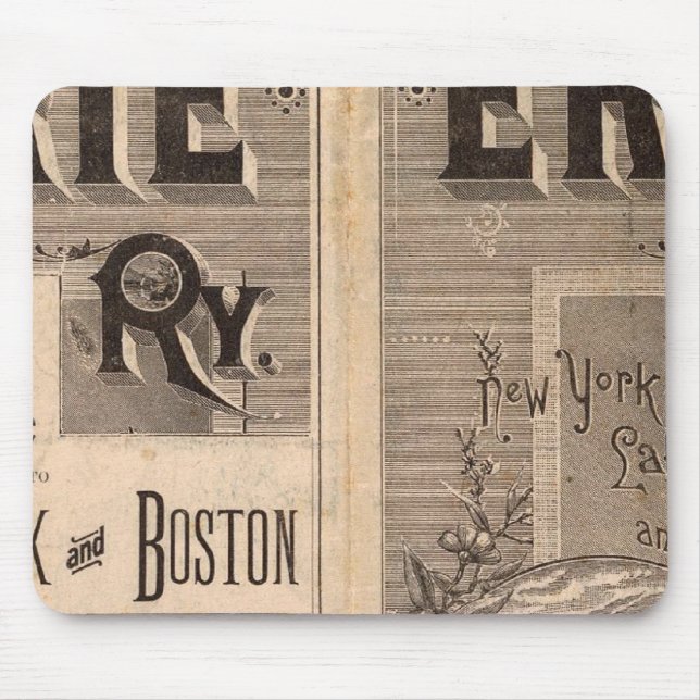 Alfombrilla De Ratón Ferrocarril Erie (Frente)